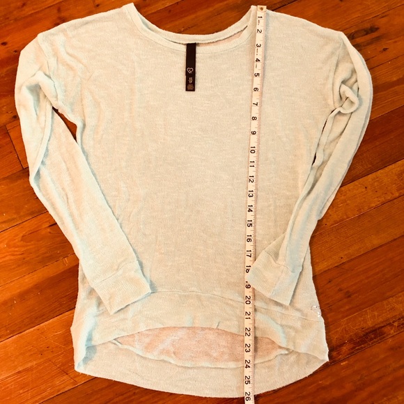 Aeropostale Mint Green Hi-Low Sweater Size XS - Picture 7 of 8